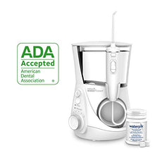 Load image into Gallery viewer, Waterpik Whitening Water Flosser, White (WF 05) Electric Oral Irrigator Flosser Whitens Teeth Gently