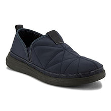 Load image into Gallery viewer, Dockers Mens Dillon Comfort Loafer Shoe, Navy Quilted Nylon, 8 M