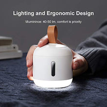 Load image into Gallery viewer, Battery Operated Mini Fabric Shaver and Lint Remover, Rechargeable Portable Sweater Defuzzer, 2 Speeds, 2 Replaceable Stainless Steel Blades, Electric Remove Clothes Fuzz, Dual Protection,1100 mAh