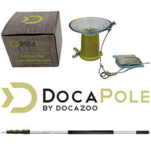 Load image into Gallery viewer, 6 – 24 Foot DocaPole Light Bulb Changer Pole | High Ceiling Light Bulb Changer Extension Pole | Extendable Light Bulb Changer for High Ceilings and Recessed Lights | Light Bulb Changer Telescopic Pole