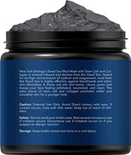 Load image into Gallery viewer, New York Biology Dead Sea Mud Mask for Face and Body with Stem Cell and Collagen - Spa Quality Pore Reducer for Acne, Blackheads and Oily Skin, Natural Skincare for Women, Men - Tightens Skin - 4 oz