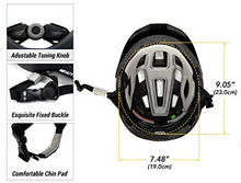 Load image into Gallery viewer, Wantdo Specialized Bike Helmet Safety Bicycle Helmet with Removable Visor Adjustable and Multi-Sports Helmet with Air Vents for Men and Women,Youth for Road Mountain Skateboard BMX