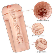 Load image into Gallery viewer, 3D Delûxe P'ôçkêt P'ûššy P'ûššyfoot Deluxe Cup Tight D-e-ep T'hroat O'r^al Cup Lifelike Pocket Pussyfoot for Men Pleasure Toy Sèxy Underwear for Men Deluxe Sexyy Adullt Toys Tshirt - Black