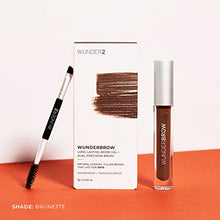 Load image into Gallery viewer, WUNDER2 Wunderbrow Waterproof Eyebrow Gel, Brunette, Vegan and Cruelty-Free