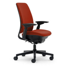 Load image into Gallery viewer, Steelcase Amia Adjustable Chair, Rouge Fabric