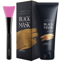 Load image into Gallery viewer, Aliceva Blackhead Remover Mask, Peel Off Face Mask, Charcoal Peel Off Mask for All Skin Types with Applicator - 2.12 FL.OZ / 60G
