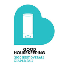 Load image into Gallery viewer, Munchkin Step Diaper Pail Powered by Arm & Hammer, Includes (1) Bonus Toss Disposable Diaper Pail