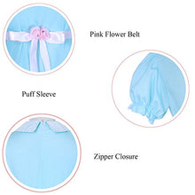 Load image into Gallery viewer, ROLECOS The Grady Twins Costume Blue Creepy Sister Scary Doll Lolita Dress Halloween Party XXL BlueA