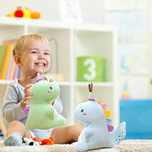 Load image into Gallery viewer, 1Pcs Dinosaur Plush Toys, Cute Stuffed Animal Toy, Soft Dinosaurs Plush Doll Gifts for Kids Toddlers Adults Birthday Gifts Perfect Present (Pink)