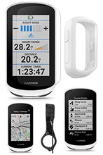 Load image into Gallery viewer, Garmin Edge Explore 2 (Power Mount) Bicycle Computer - Touchscreen & Easy to Use Cycling GPS, Maps, & Traffic Updates | Bundle w/PlayBetter Silicone Case (White) & Tempered Glass Screen Protectors