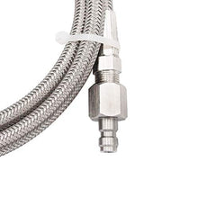 Load image into Gallery viewer, Paintball PCP Filling Hose Whip Extension Stainless Steel Air Fill Station & Charging System 60 inches with Quick Disconnect