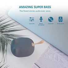 Load image into Gallery viewer, GINGO Portable Bluetooth Speaker, Mini Wireless Speakers with Clarity Stereo, Built-in Mic, Super Bass, Powerful Rich Room-Filling Sound, Cute Pet Mini Bluetooth Speaker Subwoofer (1-Gray)