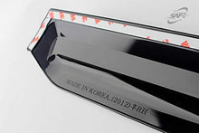 Load image into Gallery viewer, Safe Smoke Window Visor Sun Rain Vent Guard 4 Pcs Set for 2013~2018 Hyundai Santa Fe Sports Out Channel Visor