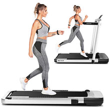 Load image into Gallery viewer, ANCHEER Folding Treadmill for Home Workout, 2.25HP Electric Walking Under Desk Treadmill with APP Control, Portable Exercise Walking Jogging Running Machine