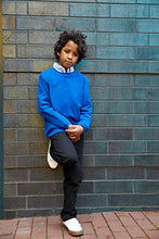 Load image into Gallery viewer, French Toast Boys' Adjustable Waist Relaxed Fit Pant (Standard & Husky), Dark Black, 7