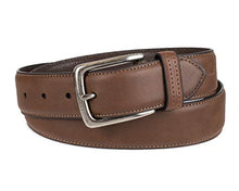 Load image into Gallery viewer, Columbia Men's Trinity Logo Belt-Casual Dress with Single Prong Buckle for Jeans Khakis , Brown, 34