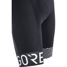 Load image into Gallery viewer, GORE Wear C5 Men's Short Cycling Bib Shorts With Seat Insert, L, Black/White