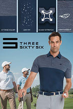 Load image into Gallery viewer, Three Sixty Six Quick Dry Golf Shirts for Men - Moisture Wicking Short-Sleeve Casual Polo Shirt