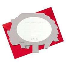 Load image into Gallery viewer, Hallmark Paper Wonder Pop Up Valentines Day Card (Honeycomb Hedgehog)