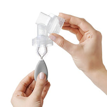 Load image into Gallery viewer, OXO Tot Breast Pump Parts Compact Drying Rack with Detail Brushes, Gray