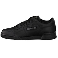 Load image into Gallery viewer, Reebok Men Workout Plus Sneaker, Black/Charcoal, 10.5