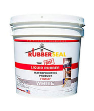 Load image into Gallery viewer, Rubberseal Liquid Rubber Waterproofing and Protective Coating - Roll On White (1 Gallon, White)
