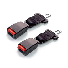 Load image into Gallery viewer, SEAT BELT EXTENDER PROS Original Car Buckle Extender, Seat Belt Extension (7/8" Tongue Width) - Buckle Up to Drive Safely - 7" Bendable 2-Pack - Shipping from The US