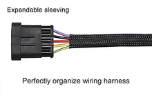 Load image into Gallery viewer, Alex Tech 10ft - 1/2 inch Split Sleeving and 100ft - 1/4 inch Expandable Sleeving Black