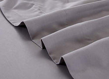 Load image into Gallery viewer, JSD Ultra Soft Brushed Microfiber Sheet Set 4 Piece, Light Grey Twin Sheets Extra Deep Pocket 100 GSM Hotel Quality Sheets, Durable Wrinkle Free
