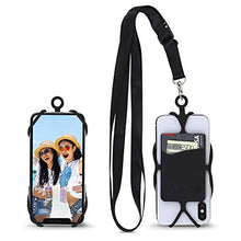 Load image into Gallery viewer, Gear Beast Universal Crossbody Pocket Cell Phone Lanyard Compatible with iPhone, Galaxy & Most Smartphones, Includes Phone Case Holder,Neck Strap