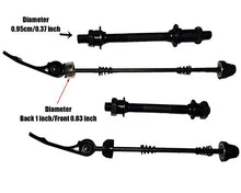 Load image into Gallery viewer, Dofover 4pcs/lot Front/Rear Bicycle Quick Release Bike Hub & Shaft Hollow Axle of Road Mountain Bicycle Parts