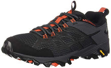 Load image into Gallery viewer, Merrell Men's Moab FST 2 Waterproof Hiking Shoe, Black/Granite, 07.0 M US
