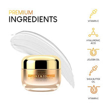 Load image into Gallery viewer, AZURE Vitamin C & Collagen Moisturizing Day Cream - Brightening & Revitalizing | Reduces Fine Lines & Wrinkles | Diminishes Signs of Aging | Made in Korea - 50mL