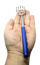 Load image into Gallery viewer, 5 Pack Telescoping Back Scratcher - Extendable Telescope Back Scratchers - Bear Claw Metal Telescopic Backscratcher Eliminating Back Itching in Black, Blue, Green, Purple, Red Color