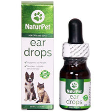 Load image into Gallery viewer, NaturPet Ear Drops for Dogs & Cats | Use for Cleaning, Prior to Swimming, Stinky, Smelly Ears, Itchy Ears | All Natural Herbal Drops 10mL