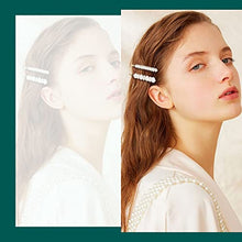 Load image into Gallery viewer, Pearl Hair Clips Accessories for Women Girls, 28PCS Cute Acrylic Resin Gold Barrettes Bobby Hair Pins, Weddings Hairpins Accessories Macaron Hair Pins Headwear Styling Tools Gifts (28PCS)