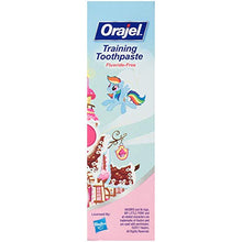 Load image into Gallery viewer, Orajel My Little Pony Fluoride-Free Training Toothpaste, Pinky Fruity Flavor, One 1.5oz Tube: Orajel #1 Pediatrician Recommended Brand for Kids Non-Fluoride Toothpaste