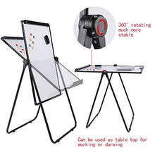 Load image into Gallery viewer, Scool Stand White Board, Double Sided Magnetic Dry Erase Board Portable Whiteboard 36 24 inch, Perfect for Classroom, Preschool, Homeschool, Restaurant and Presentation