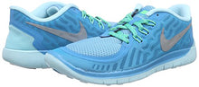 Load image into Gallery viewer, Nike Free 5.0 Girls' Running Shoe (4.5, Blue Lagoon)