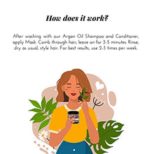 Load image into Gallery viewer, artnaturals Argan Hair Mask Conditioner - (8 Oz/226g) - Deep Conditioning Treatment - Organic Jojoba Oil, Aloe Vera & Keratin - Repair Dry, Damaged, Color Treated, Natural Hair Growth - Sulfate Free