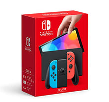 Load image into Gallery viewer, Nintendo Switch – OLED Model w/ Neon Red & Neon Blue Joy-Con