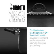 Load image into Gallery viewer, Bialetti - 7265 Bialetti Oval 5.5 Quart Pasta Pot with Strainer Lid, Nonstick, 1, Black