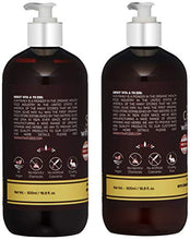Load image into Gallery viewer, Apple Cider Vinegar & Biotin Shampoo & Conditioner (2 x 16oz) | Infused with Aloe Vera Juice, Argon Oil & Saw Palmetto Extract | Balances pH, Condition, Strengthen, Moisturize & Remove Build-up