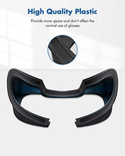 Load image into Gallery viewer, KIWI design Face Replacement Accessories for Oculus Rift S, VR Facial Interface Bracket and 2 PCS PU Leather Foam Face Cover Pad Sweat-Proof Breathable Washable