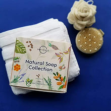 Load image into Gallery viewer, O Naturals 6pcs Natural Bar Soap Collection, Soap Gift Set, Spa Gifts for Women & Men, Organic Body Wash Soap Bar & Face Soap for Acne - 100% Natural, Triple Milled Soap Bars with Essential Oils 4oz