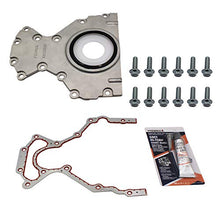 Load image into Gallery viewer, Crankshaft Rear Main Seal - with Housing Cover, Gasket, Bolt Kit Replacement for 4.8 5.3 6.0 6.2 GMC 2020-97, Isuzu 2016-03, Saab 2009-05 635-518 12639250
