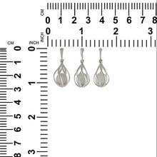 Load image into Gallery viewer, Starborn Danburite Sphere in Sterling Silver Cage Pendant