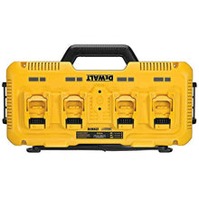 Load image into Gallery viewer, DEWALT 20V MAX Charger, 4-Port, Rapid Charge (DCB104)
