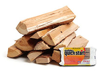 Load image into Gallery viewer, Seasoned Firewood by Home and Country USA. Hardwood, Kiln Dried firewood for Outdoor fire pits, Wood Burning stoves, and Campfires. Comes in 25LB Bundles