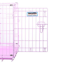 Load image into Gallery viewer, Precision Pet "ProValu," Double Door Dog Crate Pink